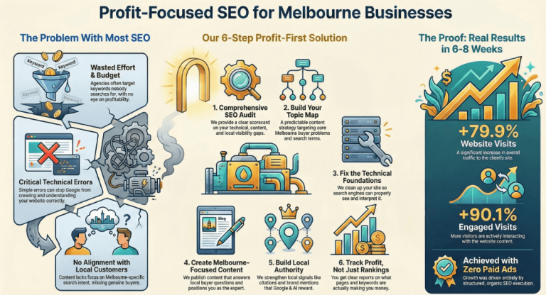 SEO for Melbourne Businesses Infograhic